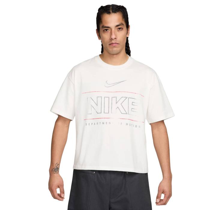ナイキ Nike 【 Ss Crop Crew T-Shirt Bc Men's Red/Summit White 】 Crop クロップ クルー Tシャツ メンズファッション トップス Tシャツ カットソー メンズ Red 赤・レッド 白色 ホワイト
