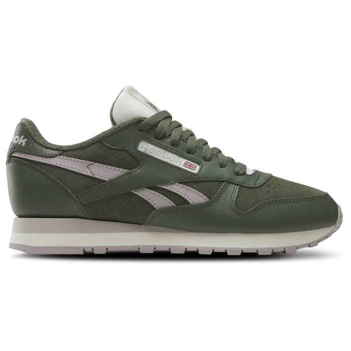 【★スーパーSALE★12/11深夜2時迄】リーボック Reebok 【 Classic Leather Men's Green/White 】 クラシック レザー 靴 メンズ靴 スニーカー メンズ green 緑・グリーン 白色 ホワイト