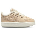 ナイキ Nike 【 Force 1 Crib Lil Boys' Infant Pale Ivory/Sail/Dark Raisin 】 キッズ ベビー マ...