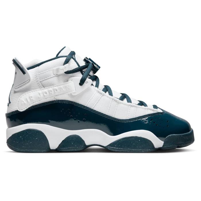 ʥ 硼 Jordan  6 Rings Boys' Grade School White/Metallic Gold/Armo...