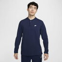 ナイキ Nike 【 Club Ls Henley Men's Midnight Navy/Midnight Navy/White 】 クラブ ヘンリー メンズファッション トップス その他 メンズ 紺色 ネイビー 白色 ホワイト(4)