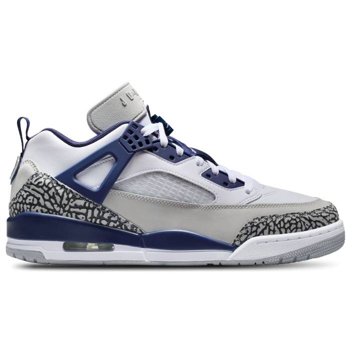 楽天スニケスナイキ ジョーダン Jordan 【 Spizike Low Men's White/Midnight Navy/Neutral Grey 】 靴 メンズ靴 スニーカー メンズ 白色 ホワイト 紺色 ネイビー 灰色 グレー