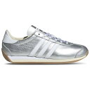 アディダス Adidas Originals 【 Country Casual Women's Silver Metallic/White/Cream White 】 カントリー カジュアル 靴 レディース靴 スニーカー レディース Silver 銀色・シルバー 白色 ホワイト クリーム