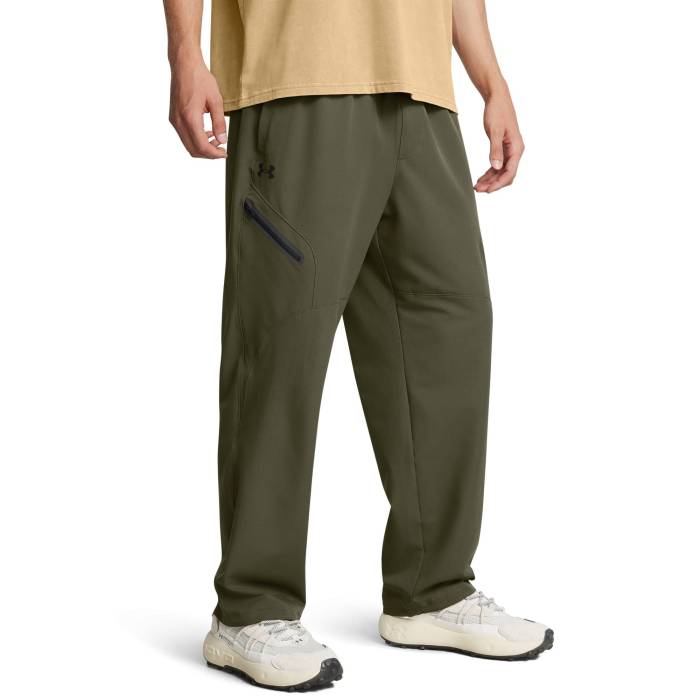 ޡ Under Armour  Unstoppable Straight Pant Men's Black/Marine O...