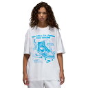 ナイキ ジョーダン Jordan 【 Os Sneaker Graphic Short Sleeve T-Shirt Women's White 】 靴 スニーカー グラフィック Sleeve スリーブ Tシャツ レディースファッション トップス Tシャツ カットソー レディース(4)