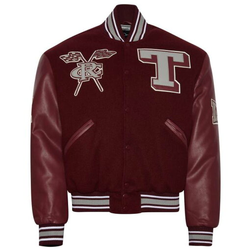 Campus Remix 【 Texas Southern University Varsity Jacket Men's Maroon/Maroon 】 テキサス Jacket ジャケット メンズファッション コート ジャケット メンズ マルーン Campus Remix 【 Texas Southern University Varsity Jacket Men's Maroon/Maroon 】 テキサス Jacket ジャケット メンズファッション コート ジャケット メンズ マルーン