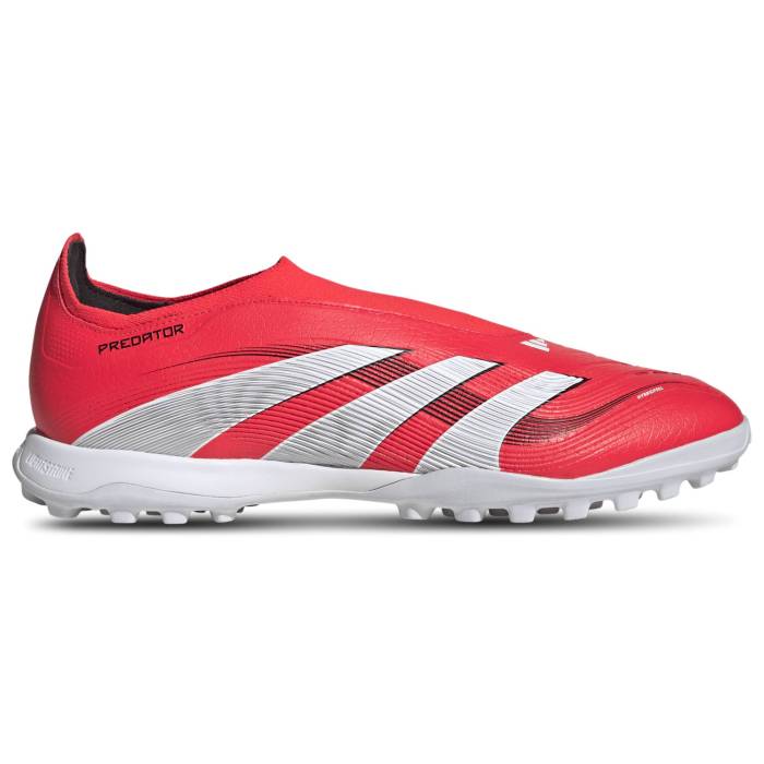 【★スーパーSALE★12/11深夜2時迄】アディダス Adidas 【 Predator League Laceless Turf Men's Lucid Red/Black/White 】 プレデター ターフ スポーツ アウトドア アメリカンフットボール シューズ メンズ Red 赤・レッド 黒色 ブラック 白色 ホワ
