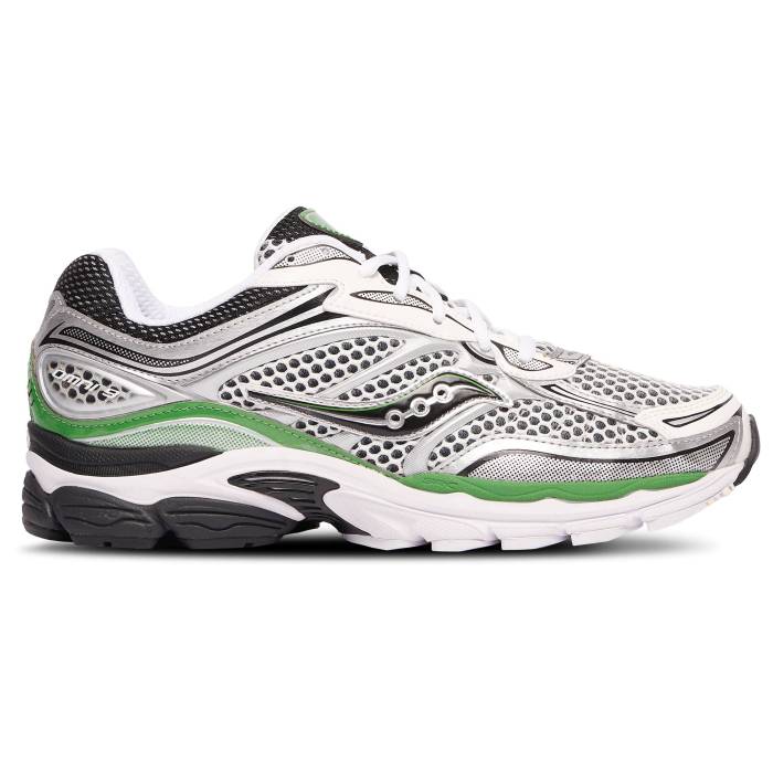 【★スーパーSALE★12/11深夜2時迄】サッカニー Saucony 【 Progrid Omni 9 Men's Green/Silver 】 オムニ 靴 メンズ靴 スニーカー メンズ green 緑・グリーン Silver 銀色・シルバー
