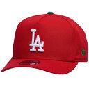 ニューエラ New Era 【 Dodgers 950 A Frame World Series Curve Cap Men's Scarlet/Kelly 】...