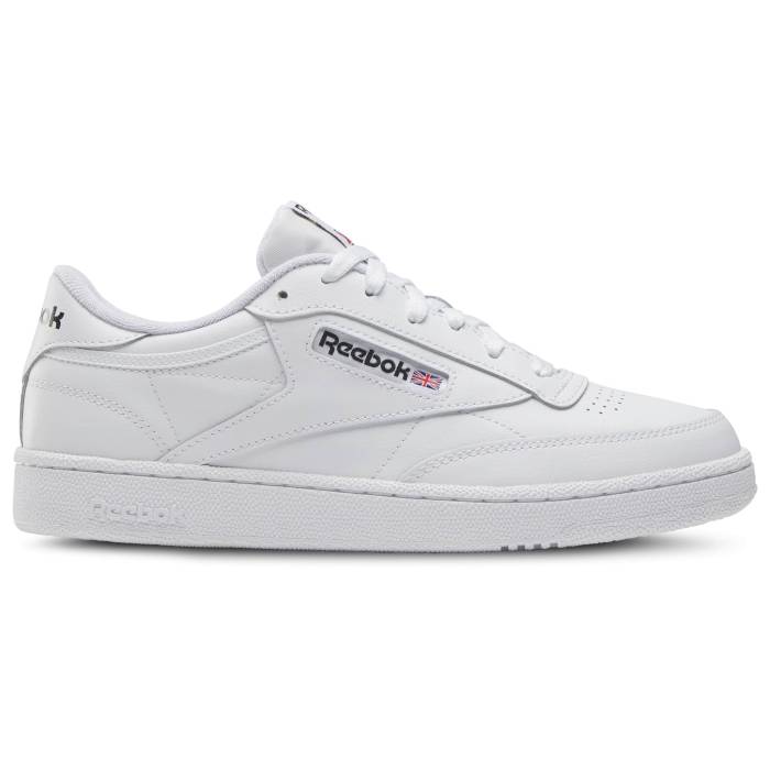 【★スーパーSALE★12/11深夜2時迄】リーボック Reebok 【 Club C 85 Men's Footwear White/Footwear White/Core Black 】 クラブ 靴 メンズ靴 スニーカー メンズ 白色 ホワイト コア 黒色 ブラック