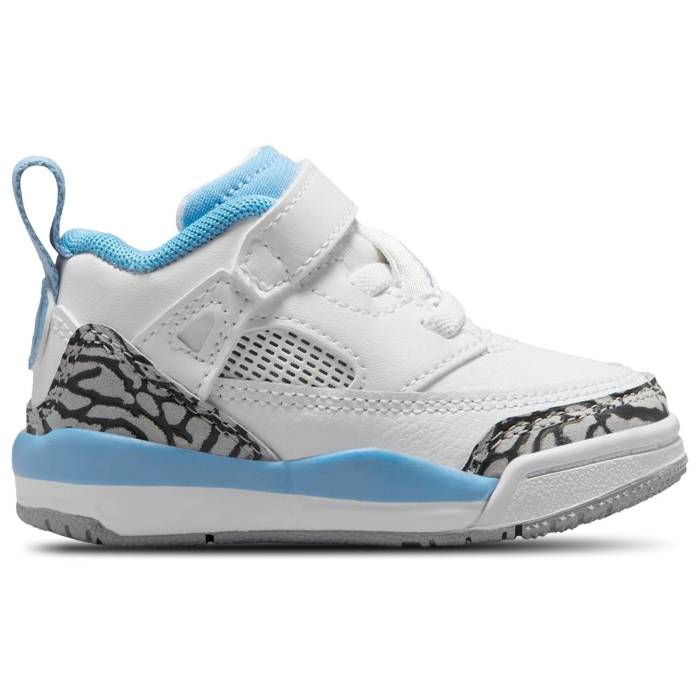 ʥ 硼 Jordan  Spizike Low Boys' Toddler White/University Blue/Gre...