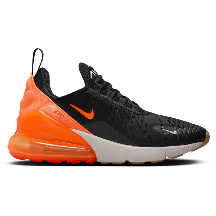 ʥ Nike  Air Max 270 Boys' Grade School Black/Orange/Red  ޥå å ...