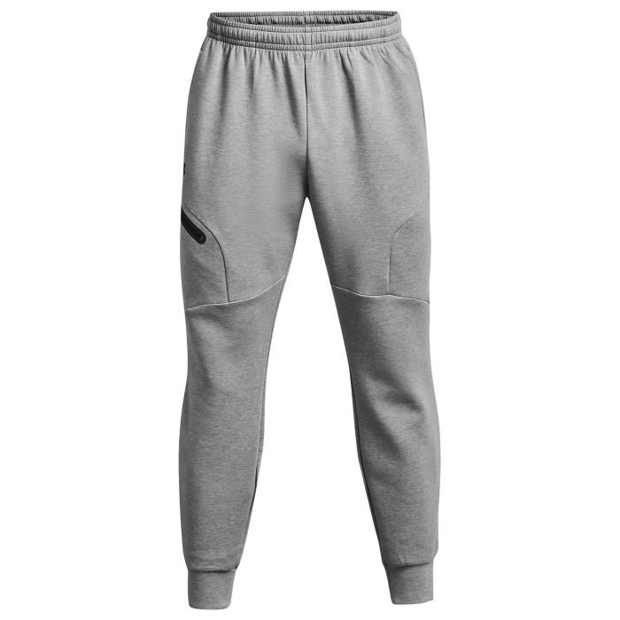 アンダーアーマー Under Armour 【 Unstoppable Fleece Joggers Men's Mod Grey/Black 】 フリース ジョガーパンツ メンズファッション ズボン パンツ メンズ 灰色 グレー 黒色 ブラック