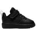 ナイキ Nike 【 Court Borough Boys' Infant Black/Black 】 コートバーロウ キッズ ベビー マタニティ ベビーファッ...