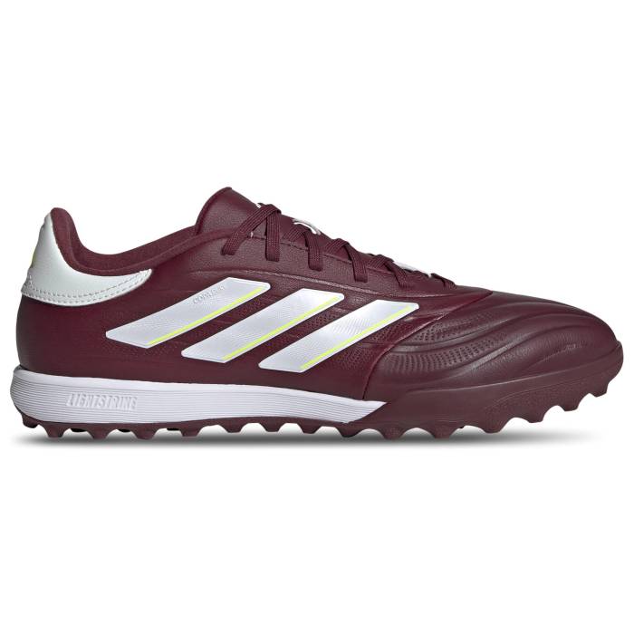 【★スーパーSALE★12/11深夜2時迄】アディダス Adidas 【 Copa Pure Ii League Turf Men's Shadow Red/White/Team Solar Yellow 】 ピュア ターフ スポーツ アウトドア アメリカンフットボール シューズ メンズ シャドー・シャドウ Red 赤・レッド 白
