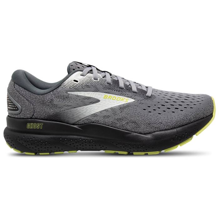 【★スーパーSALE★12/11深夜2時迄】ブルックス Brooks 【 Ghost 16 Men's Primer/Grey/Lime 】 靴 メンズ靴 スニーカー メンズ 灰色 グレー ライム
