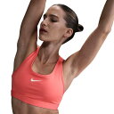 ナイキ Nike 【 Dri-Fit Swoosh Medium Support Bra Women's Magic Ember/White 】 ドライフィット...