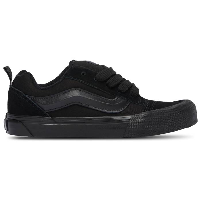 楽天スニケスヴァンズ Vans 【 Knu Skool Boys' Grade School Black/Black 】 キッズ ベビー マタニティ キッズファッション 靴 スニーカー 黒色 ブラック