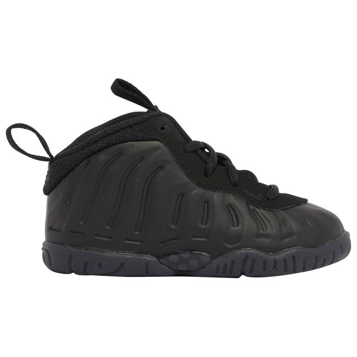 ナイキ Nike 【 Little Posite One Ho23 Boys' Toddler Antracite/Black/Black 】 キッズ ベビー マタ..