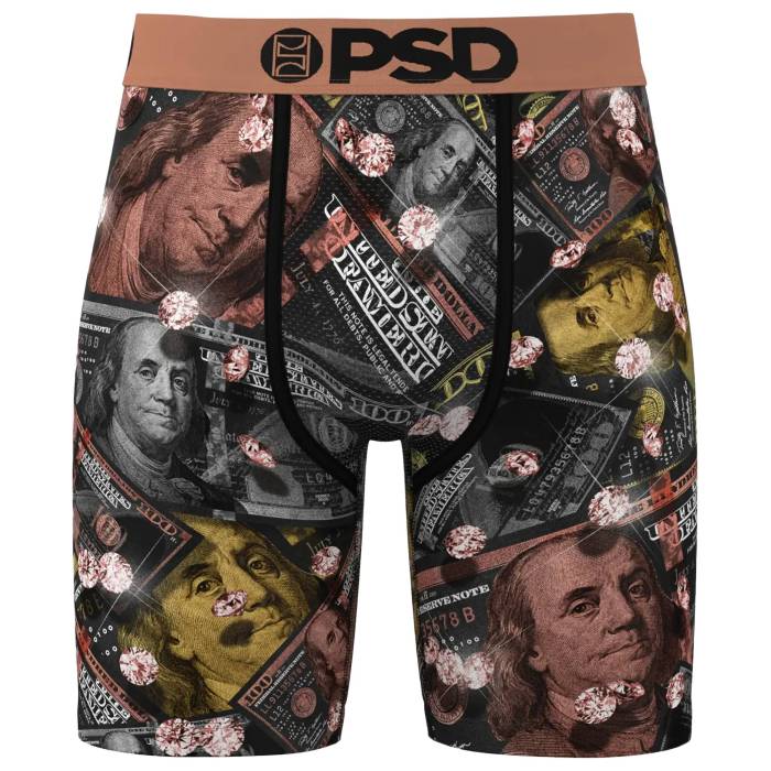 Psd  Metalic Benjamins Briefs Men's Silver/Gold/Bronze  󥺥եå ...