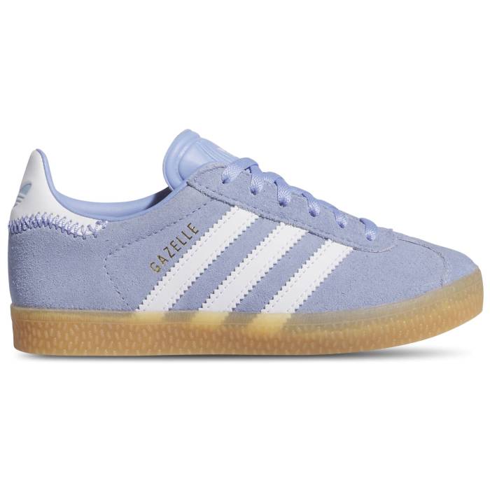 楽天スニケスアディダス Adidas Originals 【 Gazelle Boys' Preschool Blue/White/Tan 】 ガゼル キッズ ベビー マタニティ キッズファッション 靴 スニーカー 青色 ブルー 白色 ホワイト