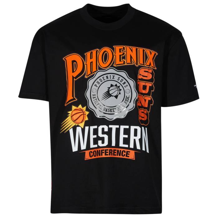 プロスタンダード Pro Standard 【 Suns Antique Ds T-Shirt Men's Black/Multi 】 サンズ Tシャツ メンズファッション トップス Tシャツ カットソー メンズ 黒色 ブラック