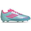 アディダス Adidas 【 F50 League X Messi Fg/Mg Boys' Grade School Flash Aqua/Lucid Pink/Lucid Cyan 】 スポーツ アウトドア 野球 ソフトボール スパイク アクア pink ピンク シアン