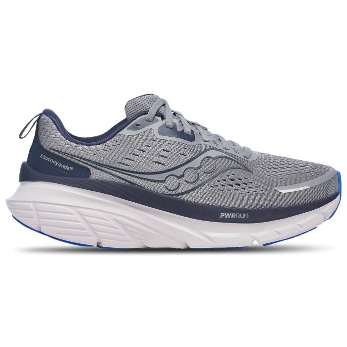 【★スーパーSALE★12/11深夜2時迄】サッカニー Saucony 【 Guide 18 Men's Flint/Navy 】 靴 メンズ靴 スニーカー メンズ 紺色 ネイビー