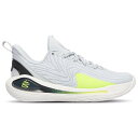 アンダーアーマー Under Armour 【 Curry 12 Anti Gravity Boys' Grade School Grey/Volt/White 】 カリー キッズ ベビー マタニティ キッズファッション 靴 スニーカー 灰色 グレー 白色 ホワイト(4)