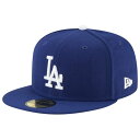 ニューエラ New Era 【 Dodgers 2017 World Series Game Cap Men's Blue/White 】 ドジャース シリーズ...