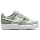 ナイキ Nike 【 Air Force 1 Low Boys' Grade School Silver/Sail 】 キッズ ベビー マタニティ キッズファッ...