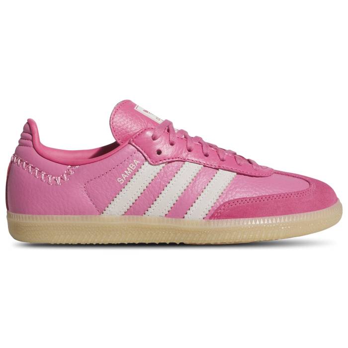 楽天スニケスアディダス Adidas Originals 【 Samba Girls' Grade School Off White/Bliss Pink/Bliss Pink 】 サンバ キッズ ベビー マタニティ キッズファッション 靴 スニーカー 白色 ホワイト pink ピンク