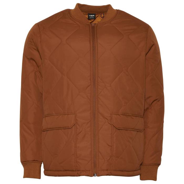 Lckr  Quilted Jacket Men's Brown/Brown  Jacket 㥱å 󥺥եå  ...