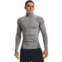 アンダーアーマー Under Armour 【 Cg Armour Comp Mock Men's Black/Charcoal Lt Heather 】 スポーツ アウトドア スポーツウェア アクセサリー スポーツ用インナー メンズインナー トップス メンズ 黒色 ブラ