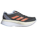 アディダス Adidas 【 Adizero Boston 11 Women's Grey Six/Coral Fusion/Blue Dawn 】 アディゼロ ボストン 靴 レディース靴 スニーカー レディース 灰色 グレー Fusion フュージョン 青色 ブルー