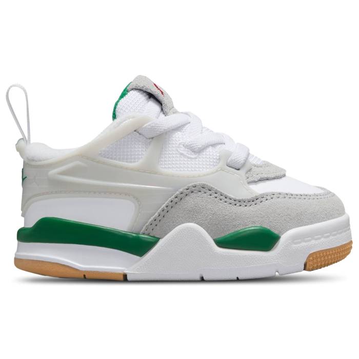 ʥ 硼 Jordan  Aj 4 Rm Boys' Toddler White/Green  å ٥ӡ ޥ˥ƥ ...