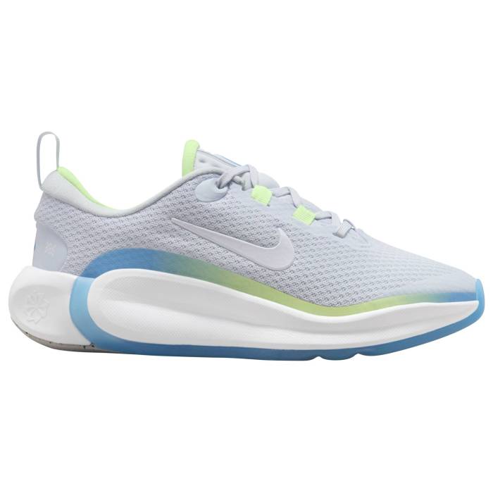 ʥ Nike  Kidfinity Boys' Grade School Barely Volt/Football Grey/Whit...