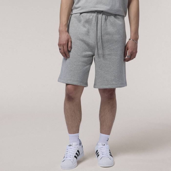 Lckr 【 Bradley Fleece Shorts Men's Heather Gray 】 フリース ショーツ メンズファッション ズボン パンツ メンズ heather ヘザー gray 灰色・グレー・グレイ