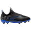 ナイキ Nike 【 Zoom Vapor 15 Academy Fg/Mg Boys' Grade School Chrome/Black/Hyper Royal 】 ズーム..