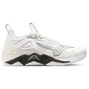 ミズノ Mizuno 【 Wave Momentum 3 Men's White/Black 】 Wave ウェーブ・ウェイブ スポーツ アウトドア バレーボール シューズ メンズシューズ メンズ 白色 ホワイト 黒色 ブラック