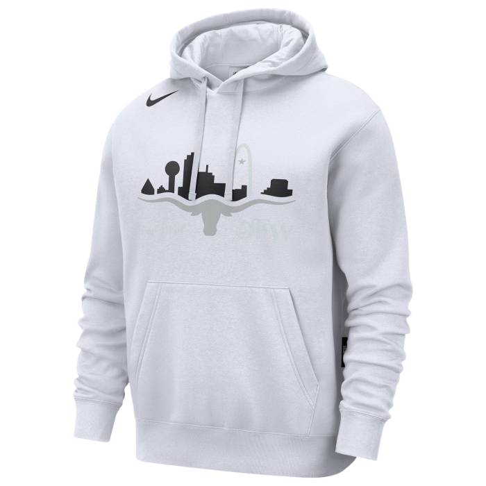 ナイキ Nike 【 Mavericks Club Pullover Hoodie City Edition Men's White/White 】 マーベリックス ..