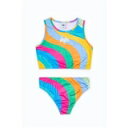 Hype 【 Multi Bikini Jn99 Kids Rainbow 】 キッズ ベビー マタニティ キッズファッション 水着 ジュニア キッズ 虹色 レインボー