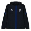 Castore 【 Tr Lw Jkt Jn99 Kids Black/Blue 】 スポーツ アウトドア サッカー フットサル キッズ ジュニア用ウェア その...