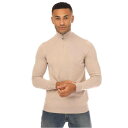 Lyle And Scott 【 Quarter-Zip Merino Sweater Men Pink Taupe 】 トレーナー スポーツ アウトドア ゴル...