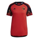 アディダス Adidas 【 Belgium Authentic Home Shirt 2022 Womens Women Red 】 オーセンティック レディ...