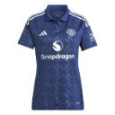 アディダス Adidas 【 Manchester United Away Shirt 2024 2025 Womens Women Blue 】 ユナイテッド...