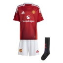 アディダス Adidas 【 Manchester United Home Minikit 2024 2025 Infants Kids Red 】 ユナイテッ...