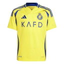 アディダス Adidas 【 Al Nassr Ronaldo Home Shirt 2024 2025 Juniors Kids Yellow/Blue 】 ...