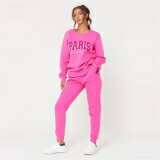 Be You 【 Paris Glitter Sweat Set Women Pink 】 Sweat スウェット レディースファッション その他 レディース pink ピンク Be You 【 Paris Glitter Sweat Set Women Pink 】 Sweat スウェット レディースファッション その他 レディース pink ピンク