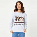 Character 【 Brothers Friends Sweatshirt Women Grey Marl 】 スウェット トレーナー レディースファッショ...